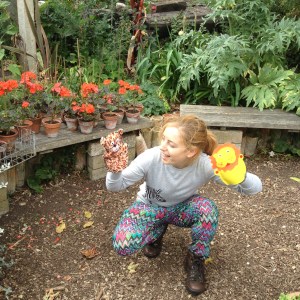 Storytelling with puppets